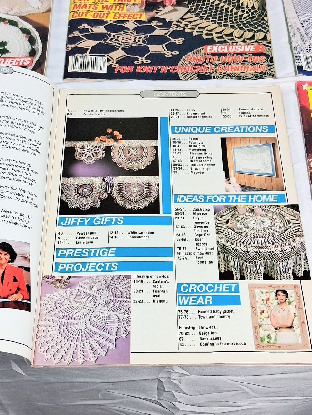 Magic Crochet Set Of 6 Vintage 90's Crochet and Crafts Magazines - Picture 3 of 9